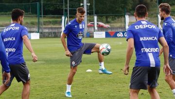 Longo podr&iacute;a estrenarse con el Depor ma&ntilde;ana