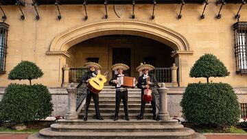 Los mariachis, en Lezama