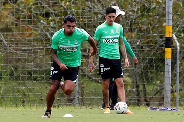 El cuadro verdolaga sigue entrenando para preparar el clásico del fin de semana ante América de Cali en el Estadio Atanasio Girardot.