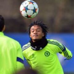 Cuadrado sin Champions, quedan James, Jackson y Quintero