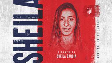 Sheila, nueva jugadora del Atlético.
