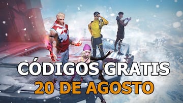 Free Fire 20 de agosto
