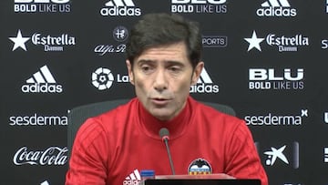 Marcelino: "No tenemos equipo para dominar al Barcelona 90' "
