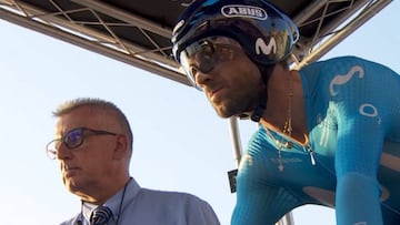 Valverde: "El líder es Nairo y yo soy una palomita suelta"