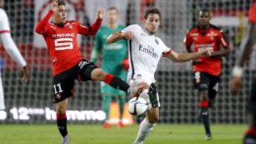 Juan Fernando Quintero estuvo 65' ante el PSG.