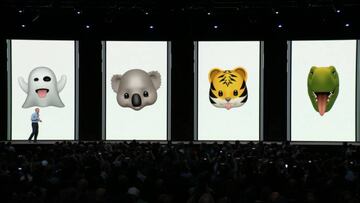 Nuevos Animoji para el iPhone X: dinosaurios, fantasmas y detección de lengua