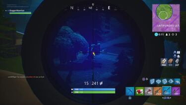 Así es el Fusil de Asalto con Mira Térmica en Fortnite: Battle Royale