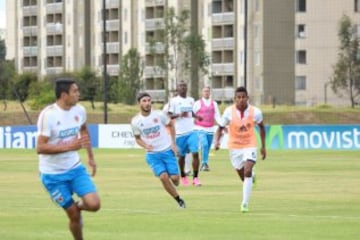 La Selección ya trabaja en Bogotá, primer día del microciclo