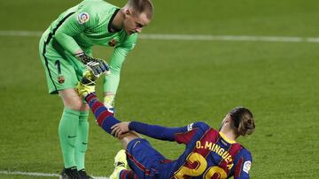 Ter Stegen y Mingueza, altas inminentes