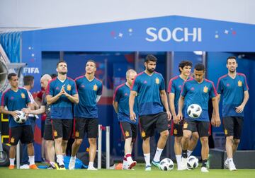 La selección Española cambia la cara