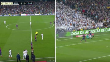 La secuencia de la reivindicación de Mariano: 53'' desde que pone un pie en el campo hasta el gol