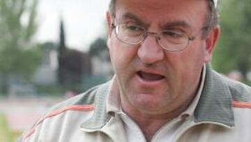 Carlos Burón, responsable nacional de lanzamientos de la Federación Española de Atletismo.