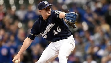 El relevista de los Brewers es una baja sensible para el bullpen de Craig Counsell, quien no podr&aacute; contar con el pitcher de nuevo para esta temporada.