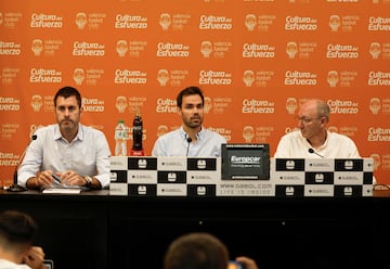 23/09/24
VALENCIA BASKET 
RUEDA DE PRENSA DE ENRIC CARBONELL - LUIS ARBALEJO - ESTEBAN ALBERT