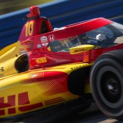 El nuevo ‘aeroscreen’ se estrena en Long Beach