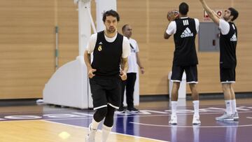 14/11/18 ENTRENAMIENTO REAL MADRID BALONCESTO SERGIO LLULL