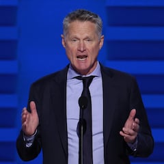 What does the ‘Night Night’ remark Warriors coach Steve Kerr made in his speech at the 2024 DNC mean?