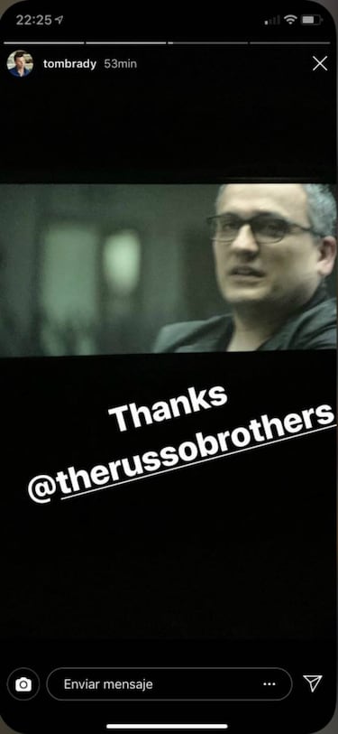 Tom Brady vio Avengers Endgame en el cine de su casa