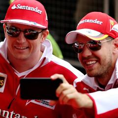 Vettel, la razón por la que Ferrari decidió continuar con Raikkonen