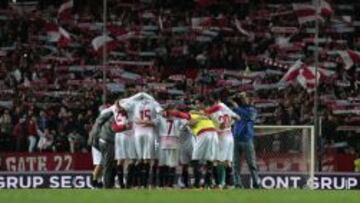 El Sevilla encadena ocho duelos de Copa ganando sin encajar