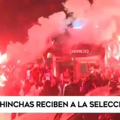 Conmovedor recibimiento para Perú