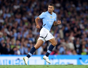 Rodri, vuelve a jugar un partido oficial ocho meses despu谷s de romperse el cruzado.
