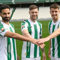 Corbo, Alves y Ortiz ya ofician como blanquiverdes