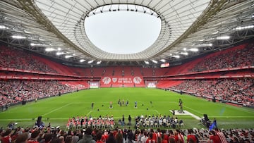 13/05/24 ACTO DE DESPEDIDA DE IKER MUNIAIN JUGADOR DEL ATHLETIC DE BILBAO EN SAN MAMES HOMENAJE