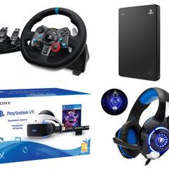 Equipa tu PlayStation con los mejores accesorios: auriculares, cargadores de mandos, discos duros…