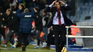Emery se lamenta en Getafe.