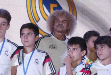 Valderrama en la presentación del torneo.