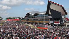 El circuito de Silverstone tras la &uacute;ltima carrera de F1 en 2016.