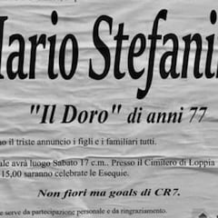 "No quiero flores, sólo goles de Cristiano": así de claro lo deja un seguidor de la Juve en su esquela
