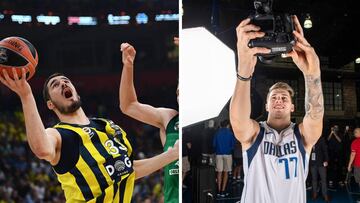 Nikola Kalinic y Luka Doncic.