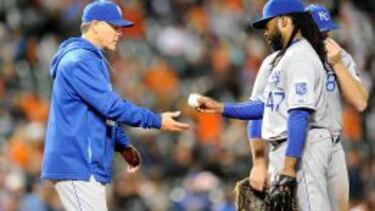 Muchas opciones de ganar el título pasan porque los Royals puedan corregir la tendencia reciente del dominicano Johnny Cueto.