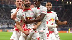 Leipzig-Real Madrid en imágenes