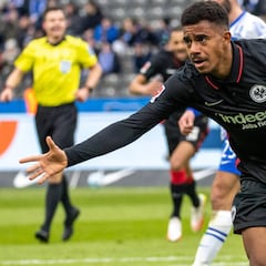 Knauff, la veloz arma del Eintracht ante el Barça