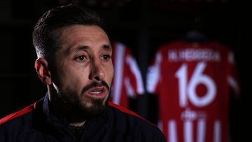 Héctor Herrera: "El equipo es consciente de lo que vive y hacia donde quiere ir"