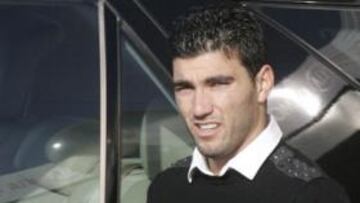 <b>SITUACIÓN DIFÍCIL. </b>Reyes saliendo de un entrenamiento. Ayer tenía permiso del club.