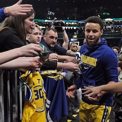Stephen Curry es el chico de oro