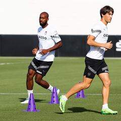Castillejo no entrena con el grupo