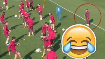 ¡Qué crack el Profe! La ingeniosa broma que dejó KO a un jugador