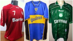 Las camisetas de los últimos 30 campeones en la Libertadores