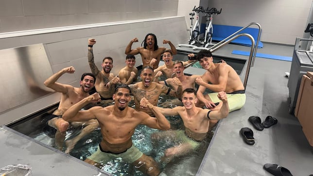 El jacuzzi de los campeones