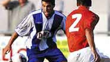 <b>LA GRAN OCASIÓN</B>. Héctor enamoró a Luis Fernández en cuanto éste llegó a Montjuïc. El nuevo técnico se la jugará con él en San Mamés.