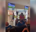Ya hay que ser valiente para ponerte a hacer esto: tres fans del Celtic en el penalti definitivo