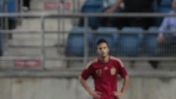 Tristeza de la Selecci&oacute;n Sub-21 tras la eliminaci&oacute;n en C&aacute;diz de la Eurocopa y de los Juegos Ol&iacute;mpicos.