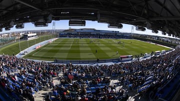 Panor&aacute;mica del estadio Alfredo di St&eacute;fano, donde el Madrid podr&iacute;a jugar sus &uacute;ltimos partidos en casa esta temporada.