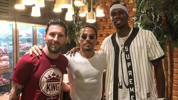 Messi, de vacaciones en Dubai