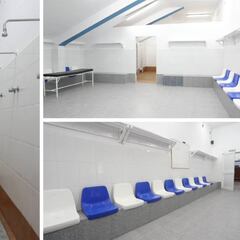 Este es el vestuario que ocupará el Real Madrid en Melilla